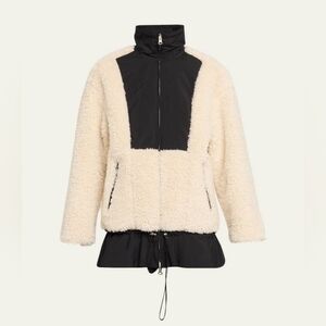 3.1 Phillip Lim Flounce-Hem Sherpa Jacket